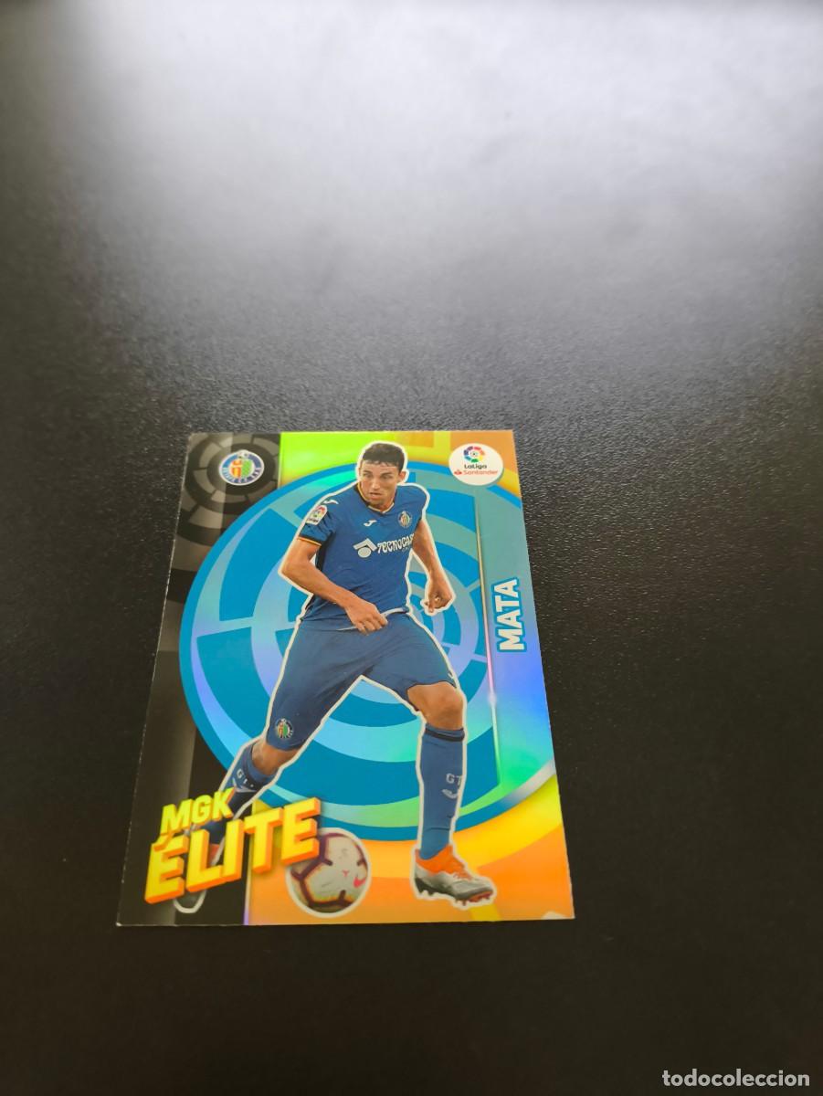 Cromos de f&uacute;tbol: 370 Mata GETAFE MGK ELITE PANINI LIGA MECRACRACKS MGK 2019 2020 19 20 NO ESTE