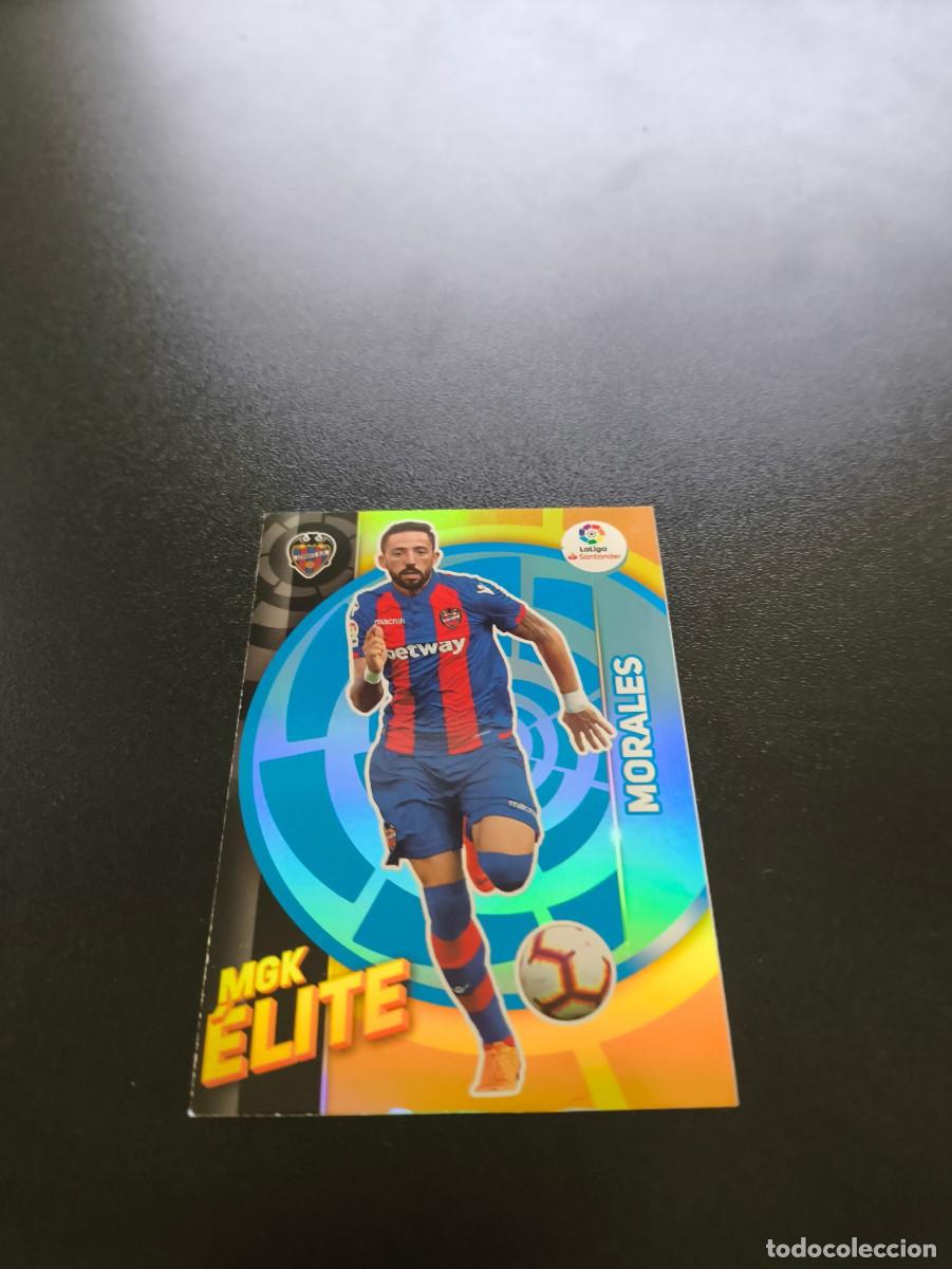 Cromos de f&uacute;tbol: 373 Morales LEVANTE MGK ELITE PANINI LIGA MECRACRACKS MGK 2019 2020 19 20 NO ESTE