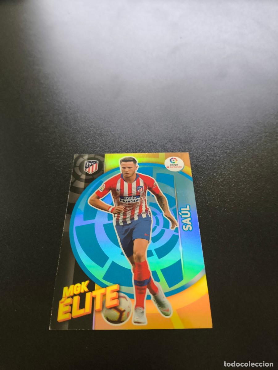 Cartes &agrave; collectionner de Football: 381 Sa&uacute;l ATLETICO DE MADRID MGK ELITE PANINI LIGA MECRACRACKS MGK 2019 2020 19 20 NO ESTE