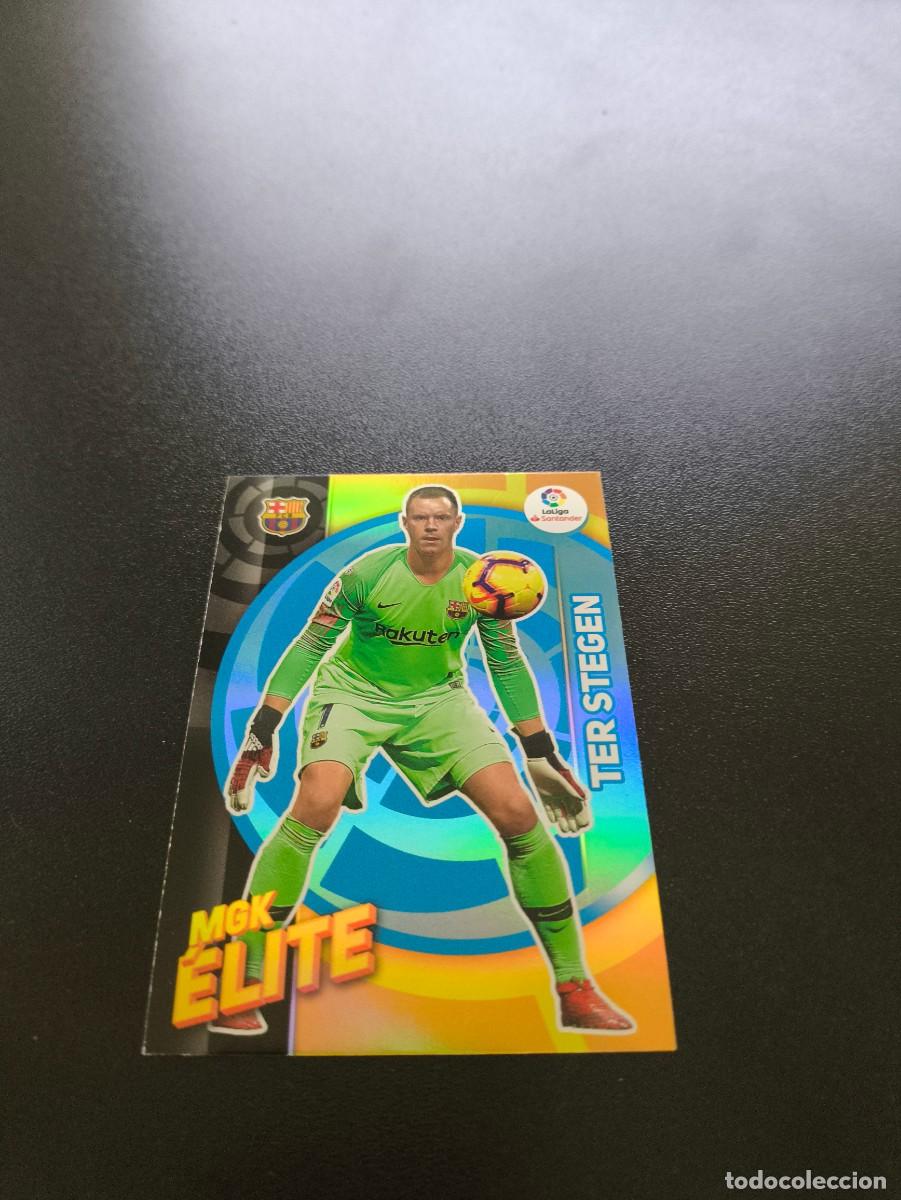 Cartes &agrave; collectionner de Football: 383 ter Stegen BARCELONA MGK ELITE PANINI LIGA MECRACRACKS MGK 2019 2020 19 20 NO ESTE