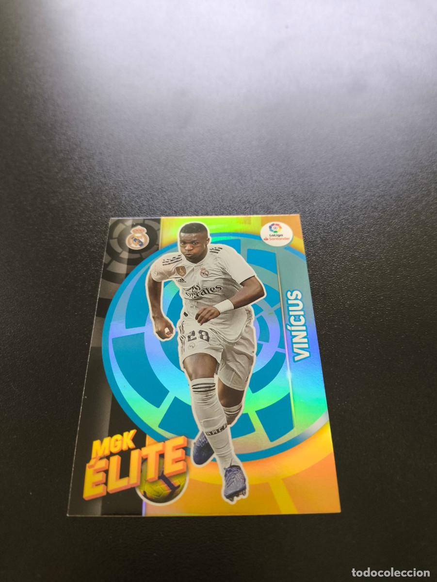 Cromos de Futebol: 384 Vinicius REAL MADRID MGK ELITE PANINI LIGA MECRACRACKS MGK 2019 2020 19 20 NO ESTE