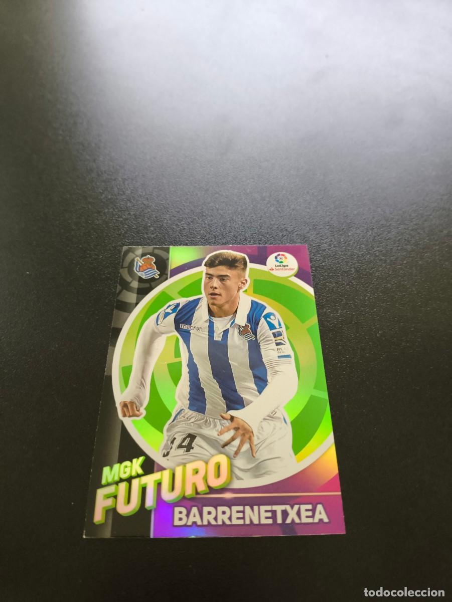 Cromos de Futebol: 389 Barrenetxea REAL SOCIEDAD MEGA FUTURO PANINI LIGA MECRACRACKS MGK 2019 2020 19 20 NO ESTE