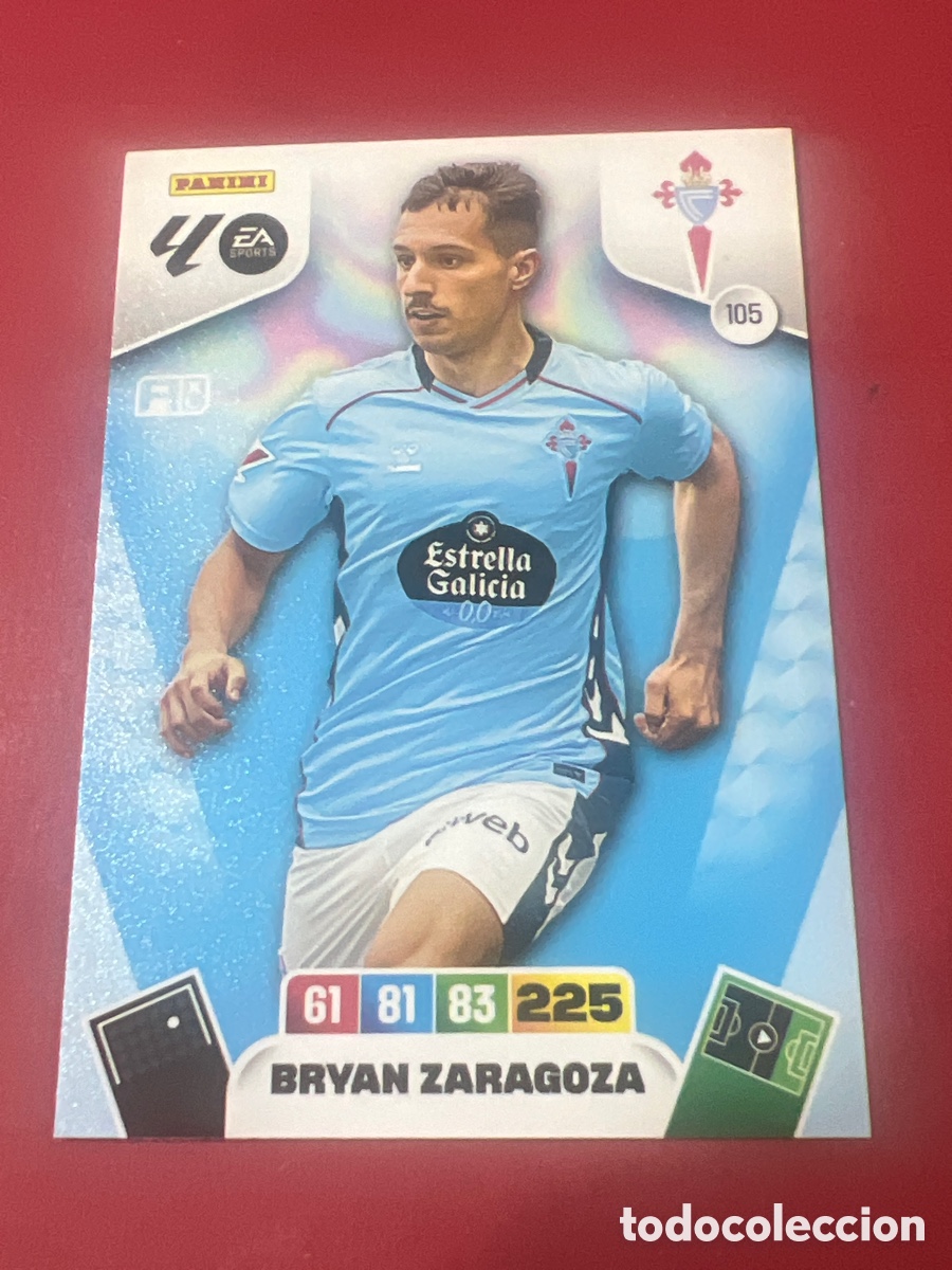 Cromos de Futebol: C2204. PANINI ADRENALYN XL LIGA EA SPORTS 2025-2026 25-26 &ndash; N&ordm; 105 &ndash; Bryan Zaragoza Celta de Vigo