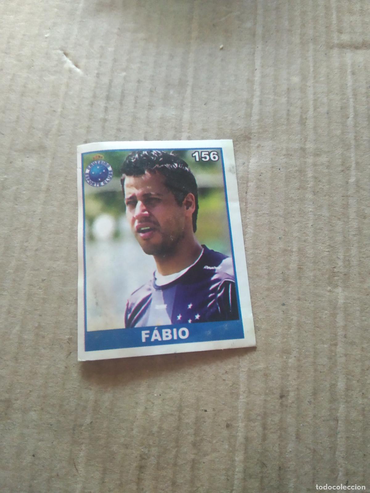 Cromos de Futebol: 156 FABIO CRUZEIRO CROMO FUTBOL LIGA BRASIL BRASILEIRAO