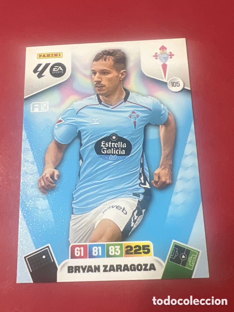 Cromos de Futebol: C2205. PANINI ADRENALYN XL LIGA EA SPORTS 2025-2026 25-26 &ndash; N&ordm; 105 &ndash; Bryan Zaragoza Celta de Vigo