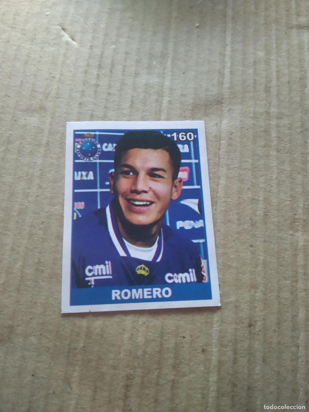 Cromos de Futebol: 160 ROMERO CRUZEIRO CROMO FUTBOL LIGA BRASIL BRASILEIRAO