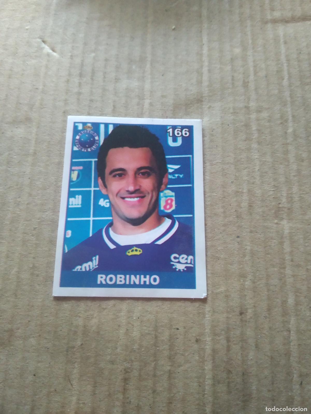 Cromos de Futebol: 166 ROBINHO CRUZEIRO CROMO FUTBOL LIGA BRASIL BRASILEIRAO