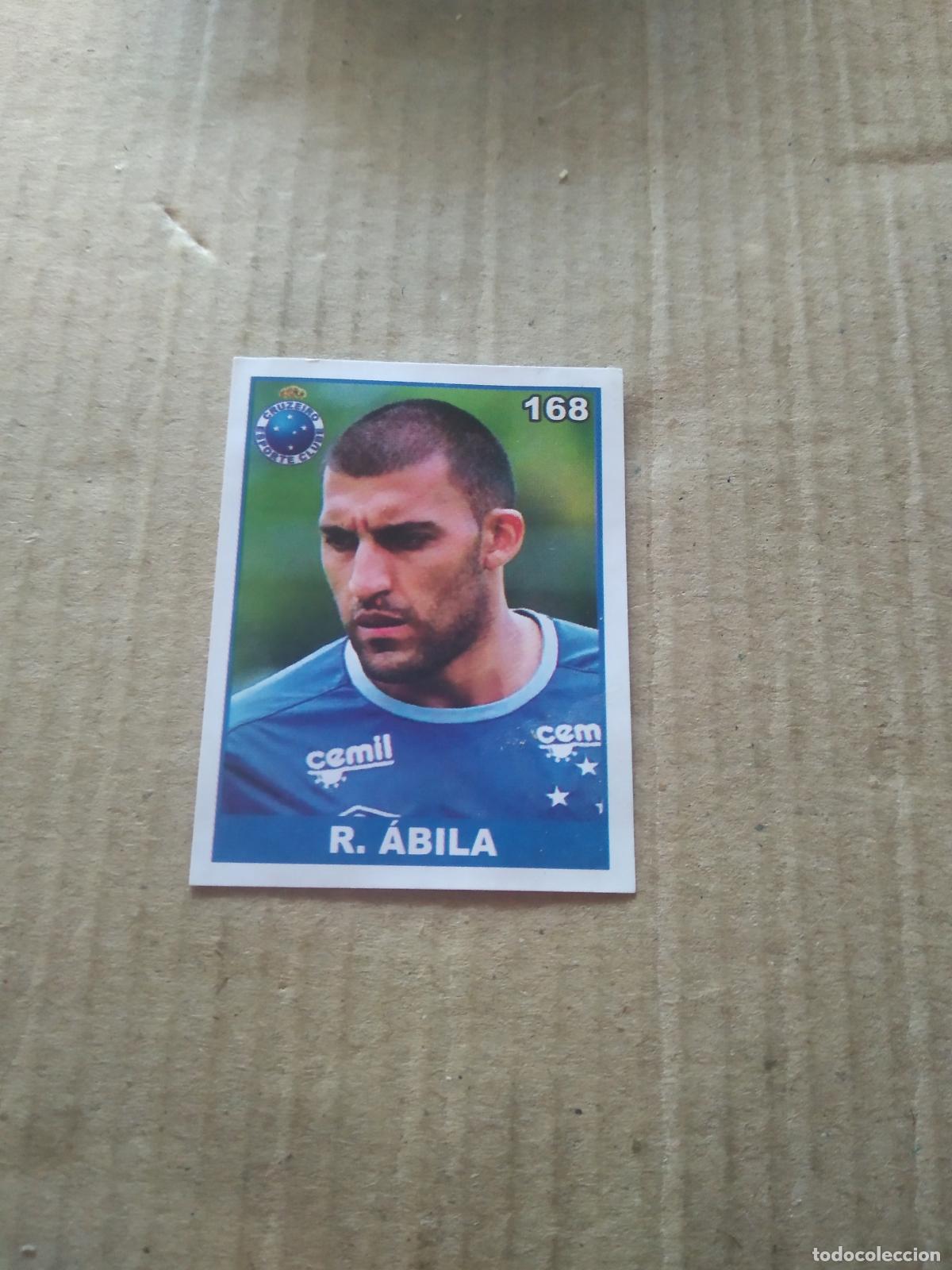 Cromos de Futebol: 168 R. ABILA CRUZEIRO CROMO FUTBOL LIGA BRASIL BRASILEIRAO