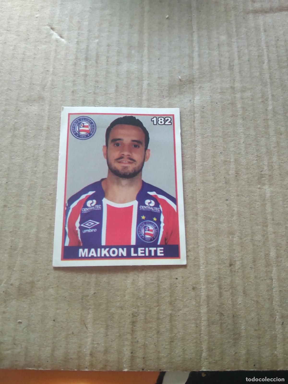 Cromos de Futebol: 182 MAIKON LEITE BAHIA CROMO FUTBOL LIGA BRASIL BRASILEIRAO