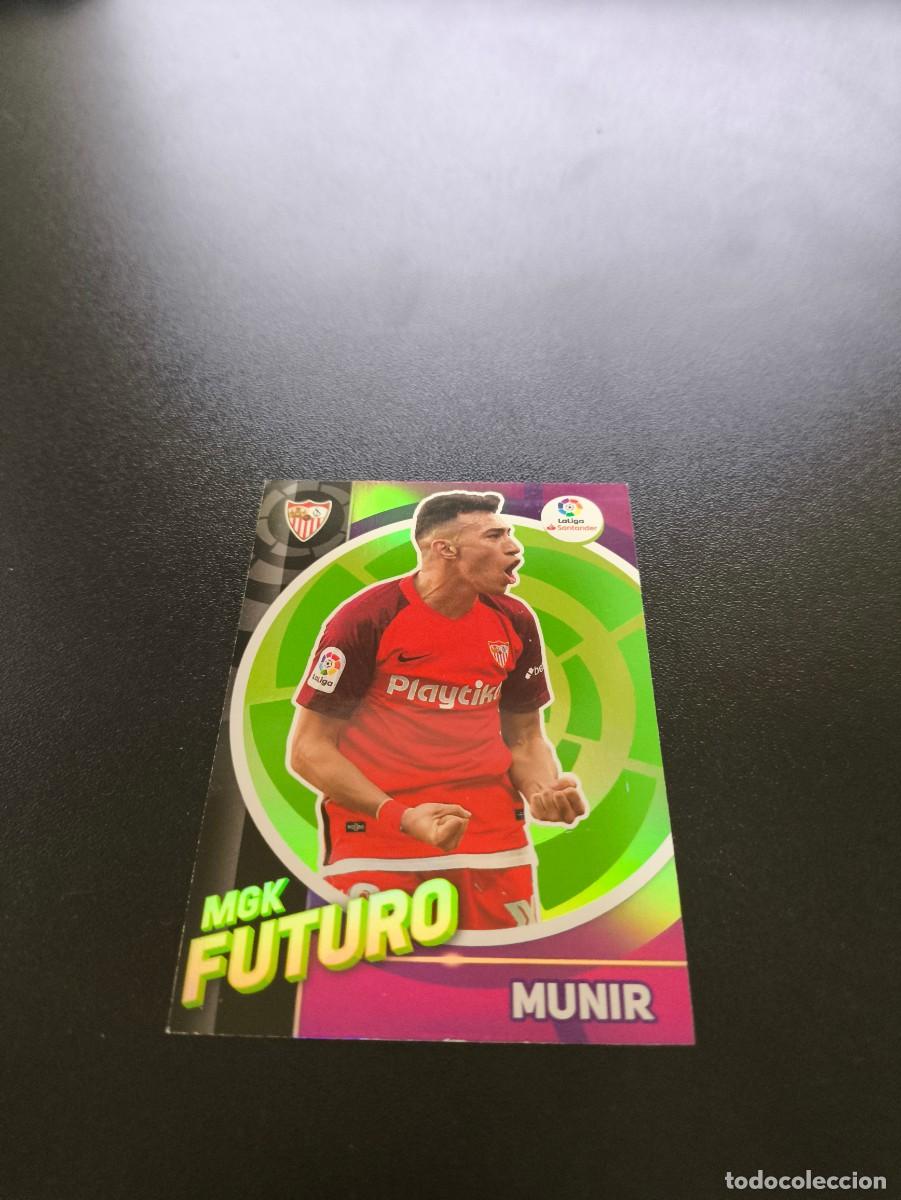 Cromos de Futebol: 399 Munir SEVILLA MEGA FUTURO PANINI LIGA MECRACRACKS MGK 2019 2020 19 20 NO ESTE