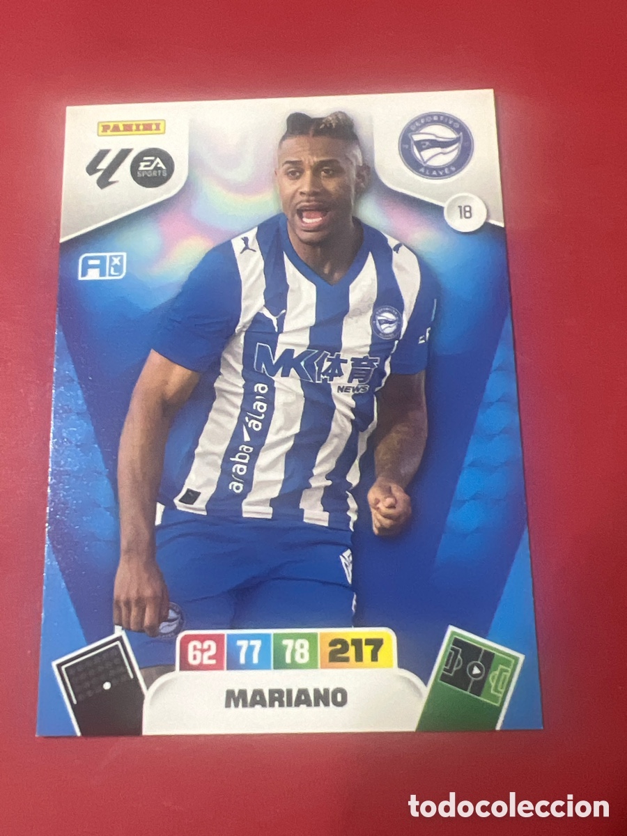 Cartes &agrave; collectionner de Football: C2214. 18 MARIANO ALAV&Eacute;S | ADRENALYN XL LALIGA 2025-26