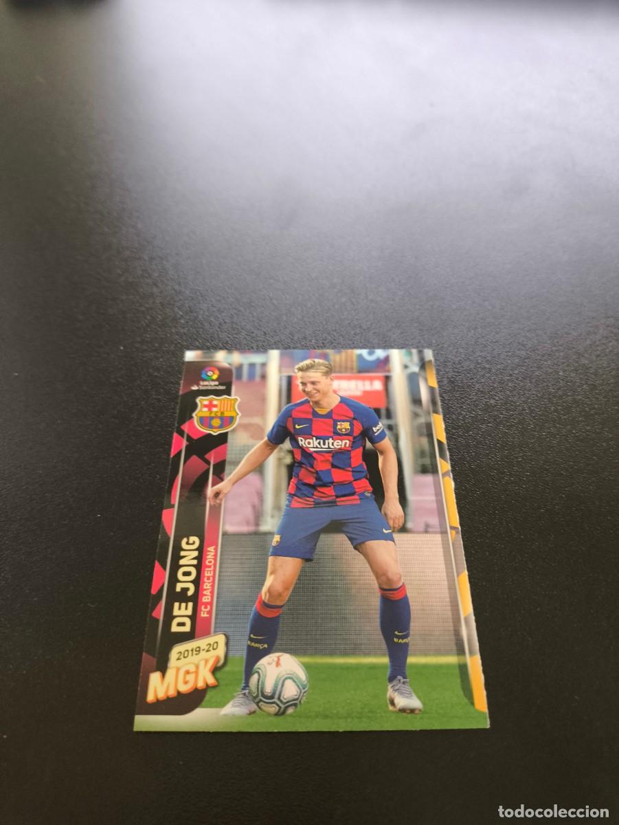 Cartes &agrave; collectionner de Football: 408 Frenkie de Jong BARCELONA NUEVO FICHAJE PANINI LIGA MECRACRACKS MGK 2019 2020 19 20 NO ESTE