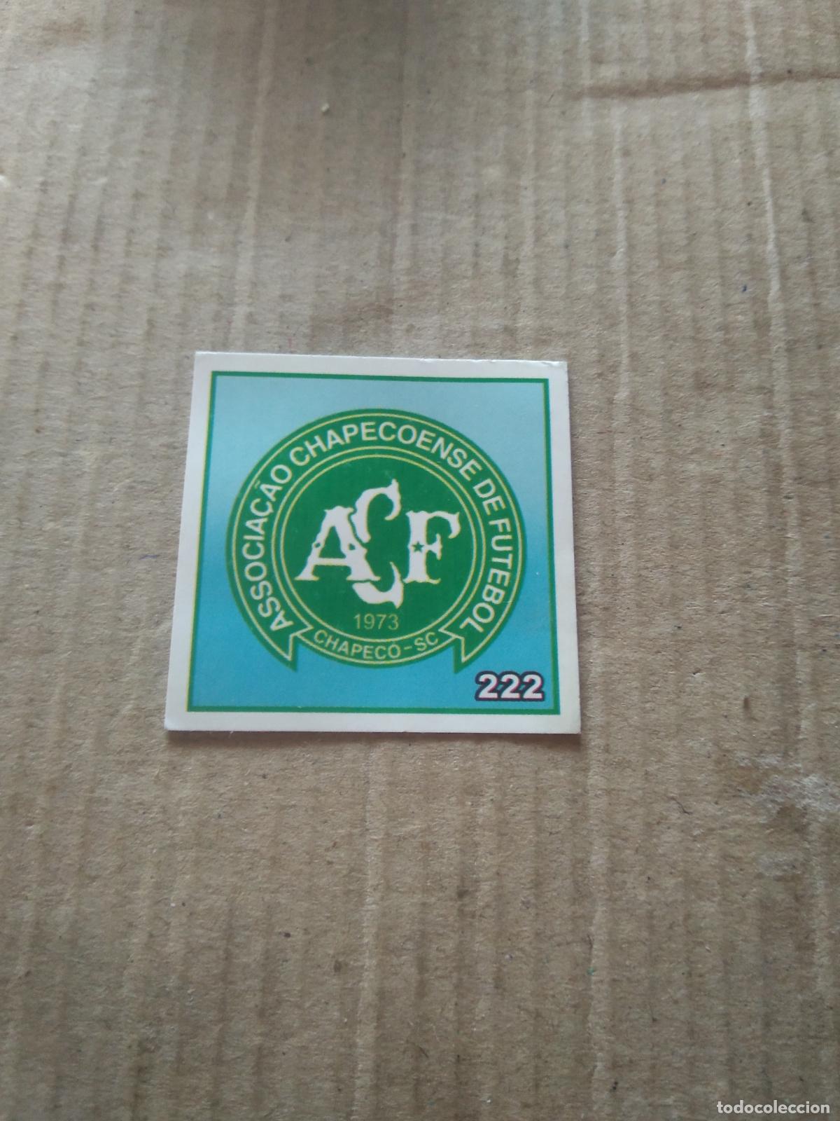 Cartes &agrave; collectionner de Football: 222 ESCUDO CHAPECOENSE CROMO FUTBOL LIGA BRASIL BRASILEIRAO
