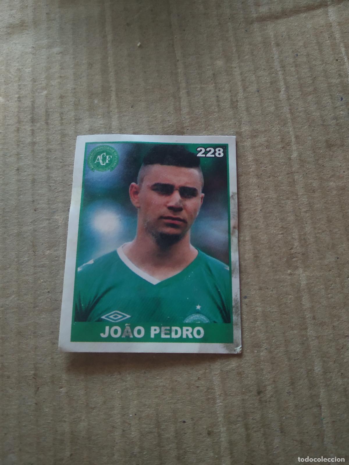 Cartes &agrave; collectionner de Football: 228 JOAO PEDRO CHAPECOENSE CROMO FUTBOL LIGA BRASIL BRASILEIRAO