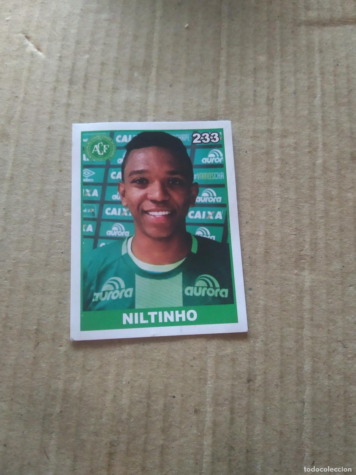 Cromos de f&uacute;tbol: 233 NILTINHO CHAPECOENSE CROMO FUTBOL LIGA BRASIL BRASILEIRAO