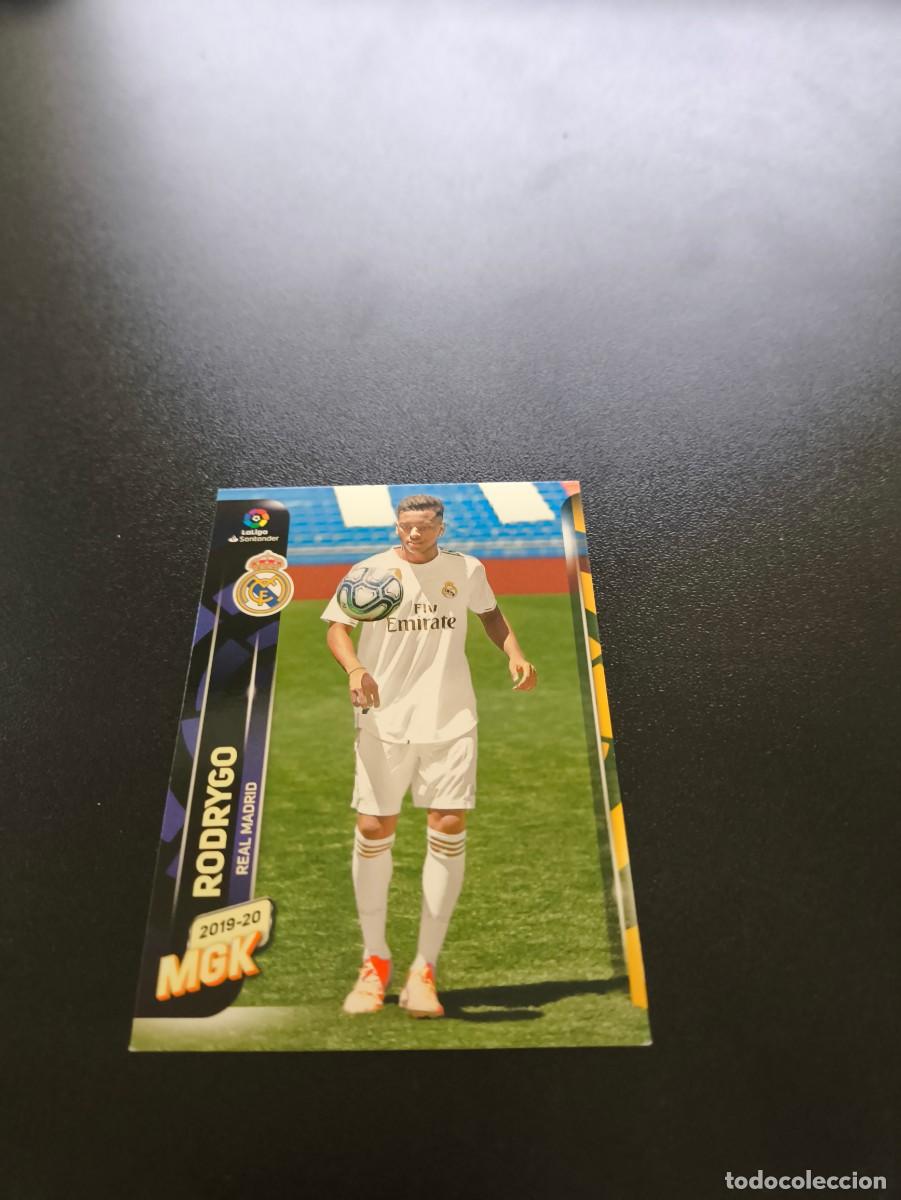 Cromos de f&uacute;tbol: 418 Rodrygo REAL MADRID NUEVO FICHAJE PANINI LIGA MECRACRACKS MGK 2019 2020 19 20 NO ESTE