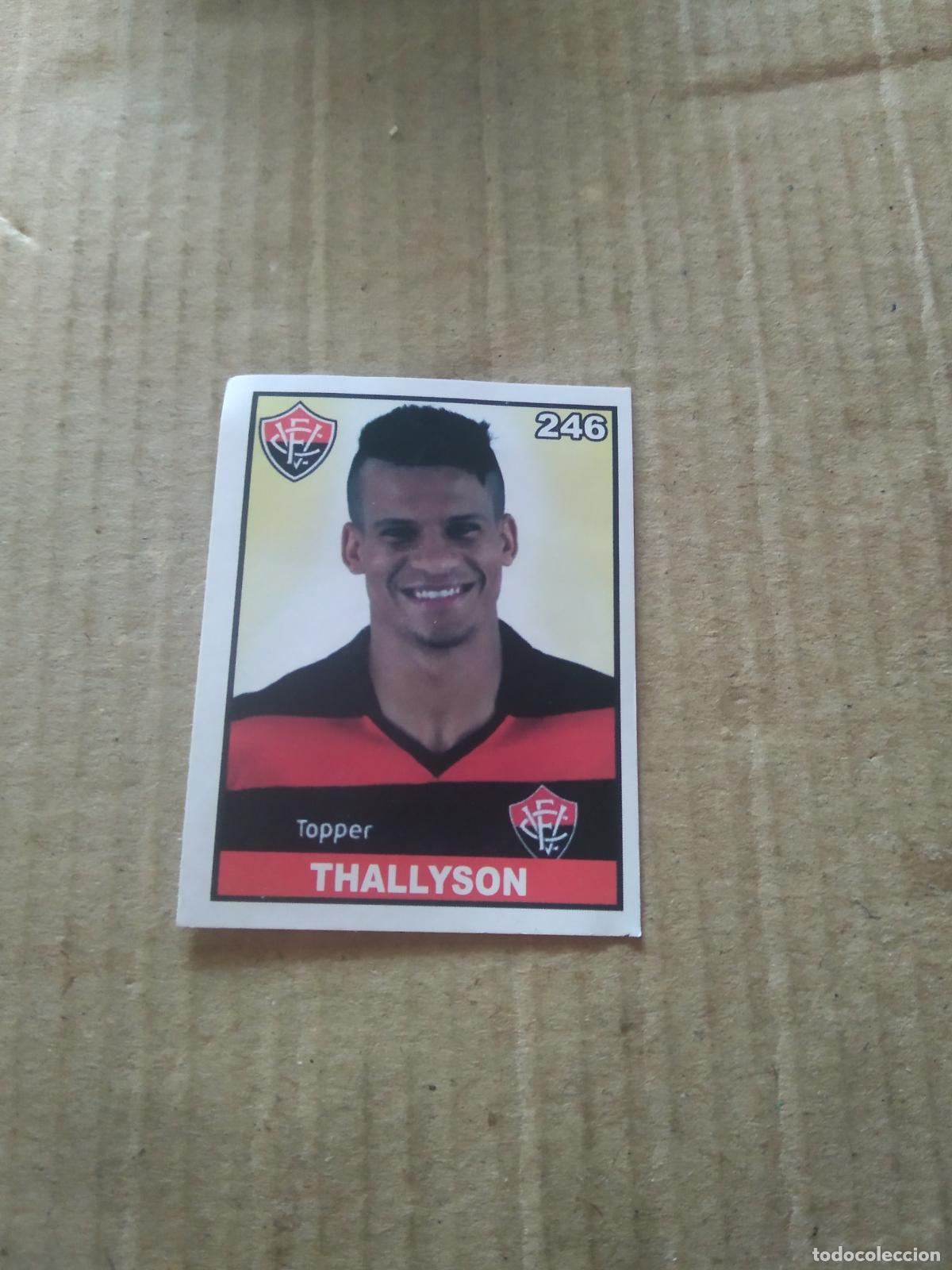 Cromos de f&uacute;tbol: 246 THALLYSON VITORIA CROMO FUTBOL LIGA BRASIL BRASILEIRAO