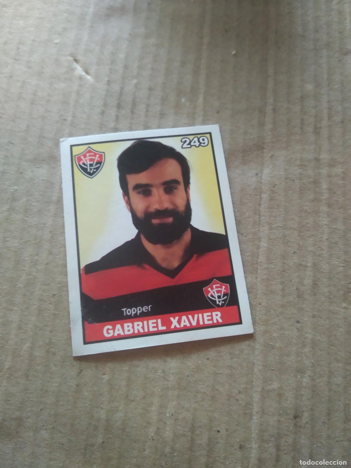 Cromos de f&uacute;tbol: 249 GABRIEL XAVIER VITORIA CROMO FUTBOL LIGA BRASIL BRASILEIRAO