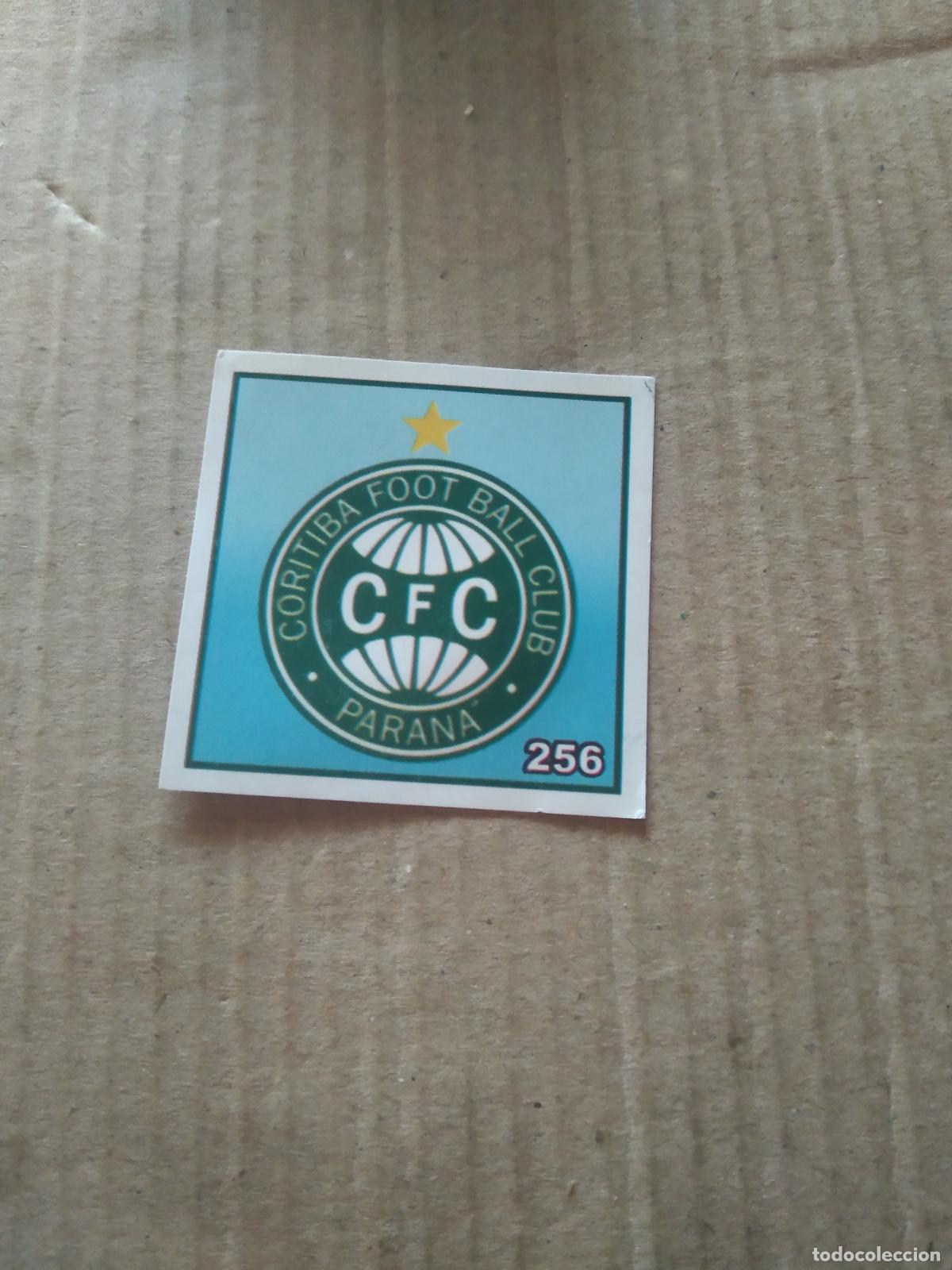 Cromos de f&uacute;tbol: 256 ESCUDO CORITIBA CROMO FUTBOL LIGA BRASIL BRASILEIRAO