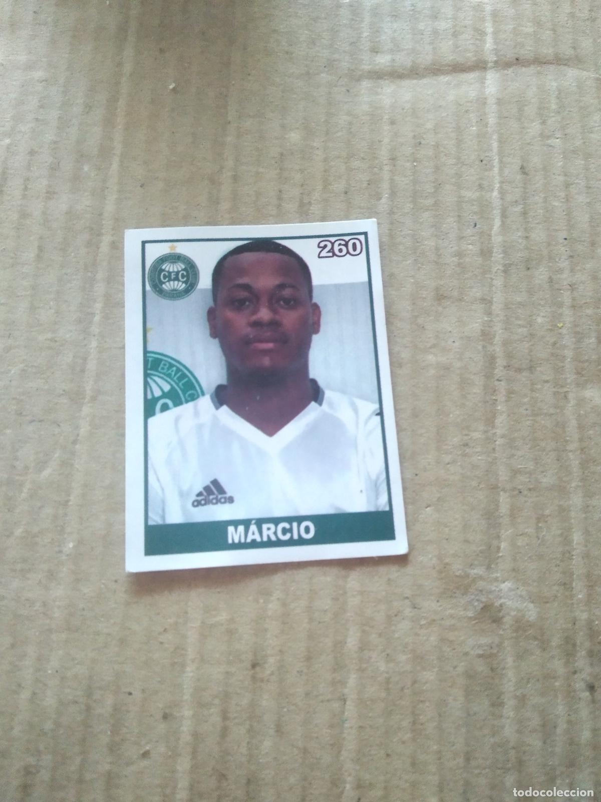 Figurine di Calcio: 260 MARCIO CORITIBA CROMO FUTBOL LIGA BRASIL BRASILEIRAO