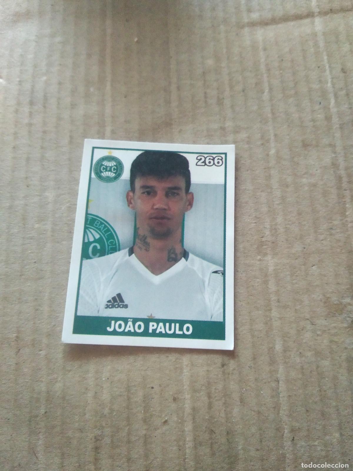 Figurine di Calcio: 266 JOAO PAULO CORITIBA CROMO FUTBOL LIGA BRASIL BRASILEIRAO