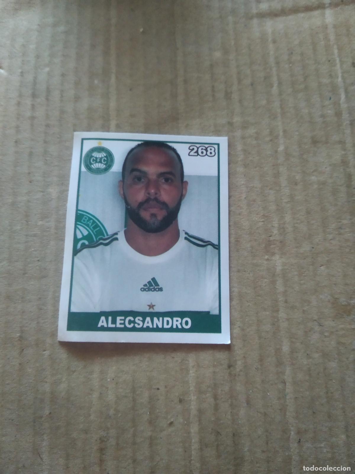 Figurine di Calcio: 268 ALECSANDRO CORITIBA CROMO FUTBOL LIGA BRASIL BRASILEIRAO