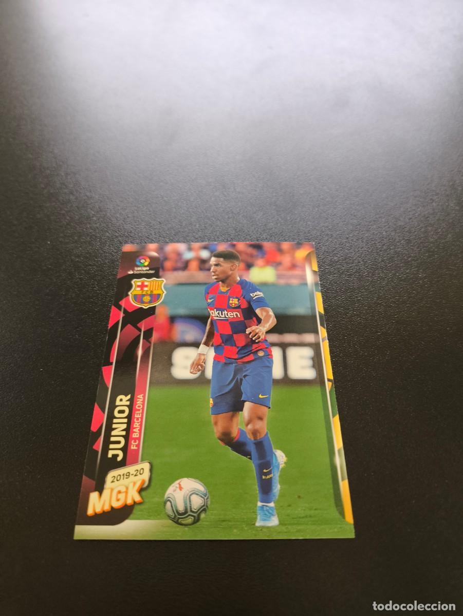 Fu&szlig;ball-Sticker: 442 Junior BARCELONA NUEVO FICHAJE PANINI LIGA MECRACRACKS MGK 2019 2020 19 20 NO ESTE