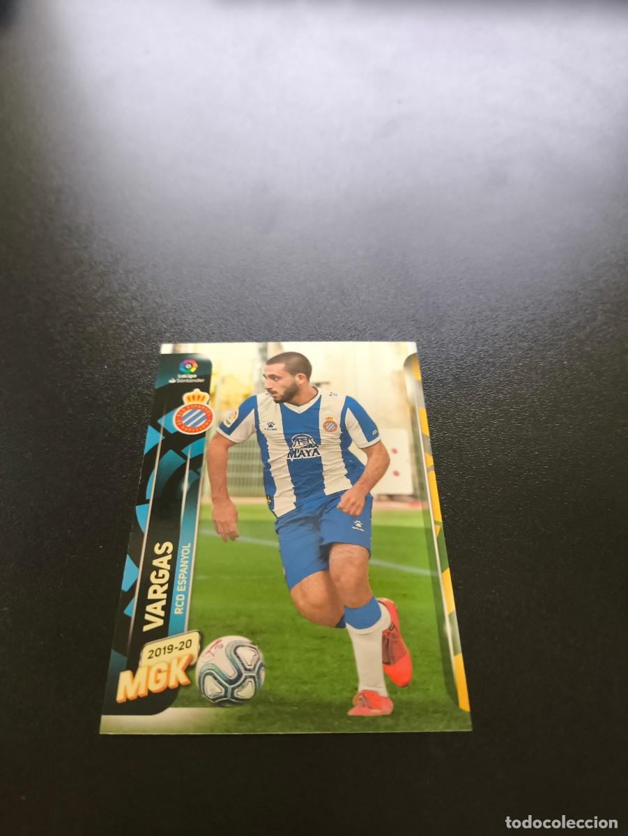 Fu&szlig;ball-Sticker: 453 Vargas ESPANYOL NUEVO FICHAJE PANINI LIGA MECRACRACKS MGK 2019 2020 19 20 NO ESTE