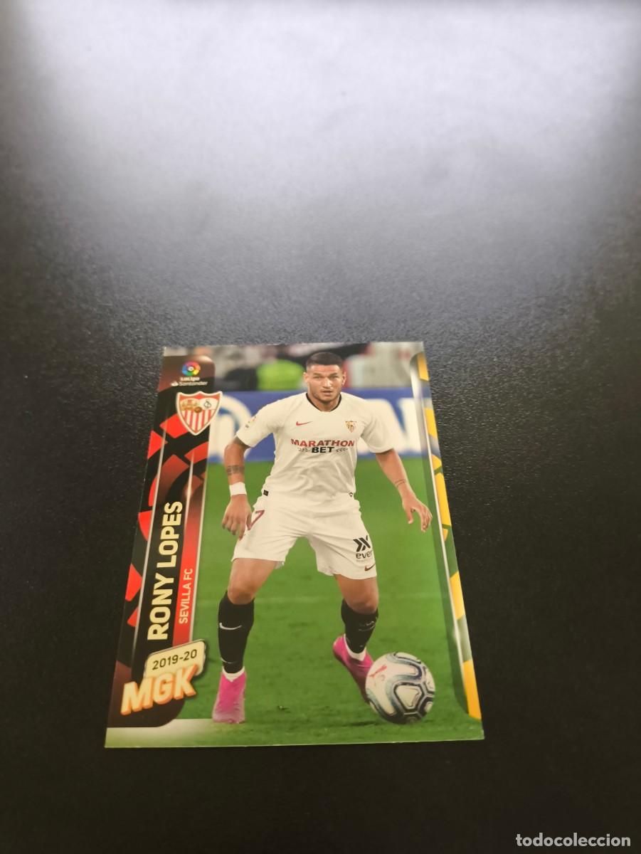 Cromos de f&uacute;tbol: 460 Rony Lopes SEVILLA NUEVO FICHAJE PANINI LIGA MECRACRACKS MGK 2019 2020 19 20 NO ESTE
