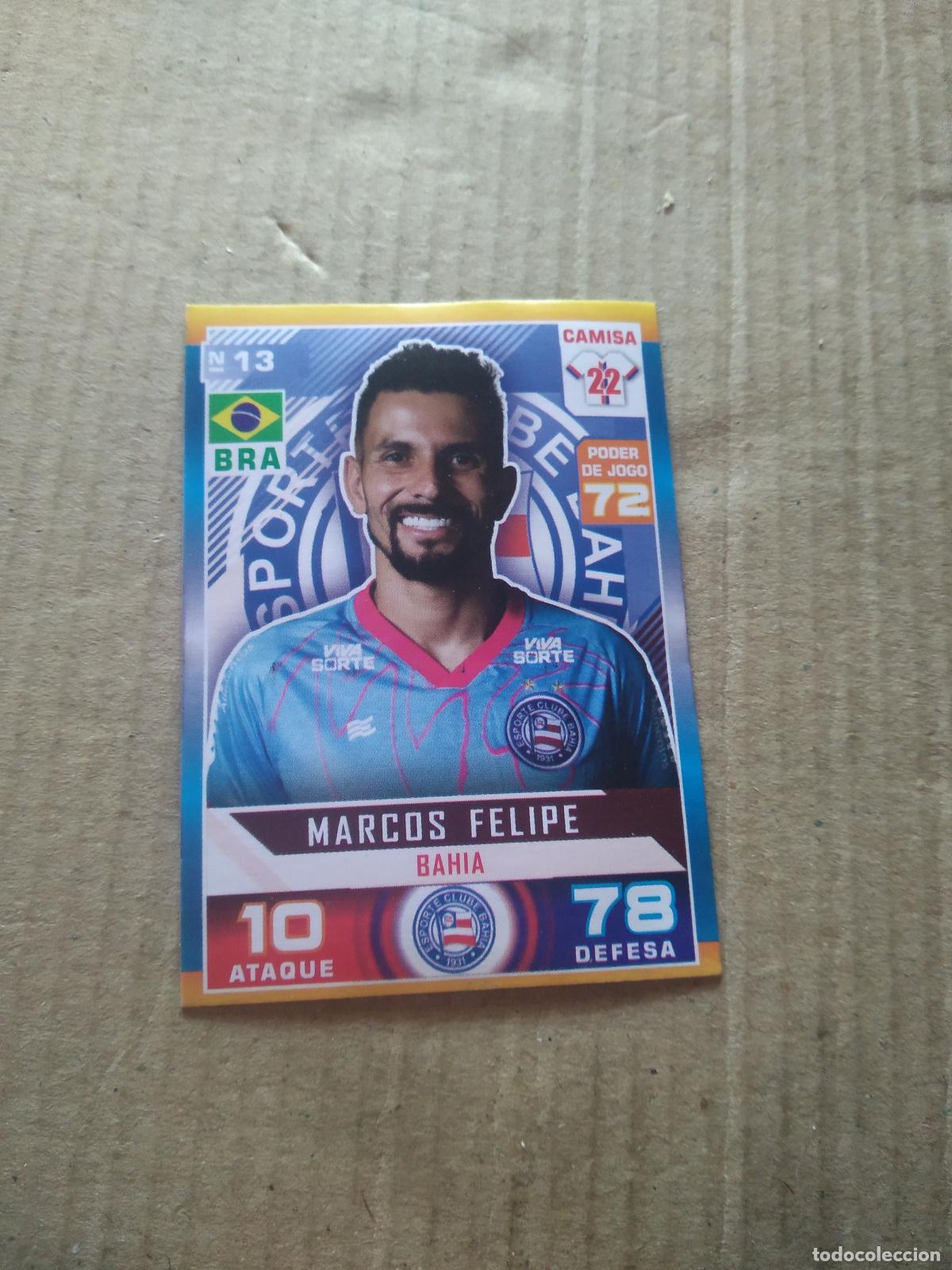 Cromos de f&uacute;tbol: 13 MARCOS FELIPE BAHIA CROMO FUTBOL LIGA BRASIL BRASILEIRAO 2025 CARD GAME