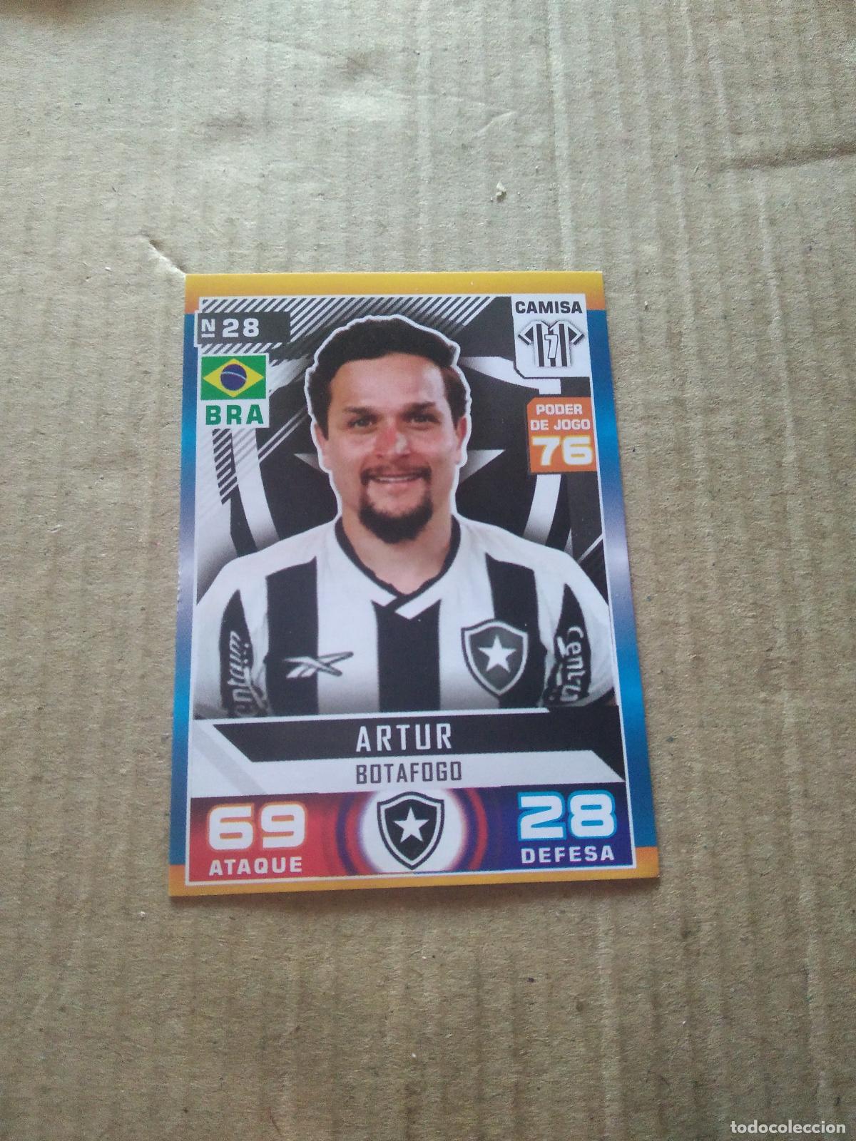Cromos de f&uacute;tbol: 28 ARTUR BOTAFOGO CROMO FUTBOL LIGA BRASIL BRASILEIRAO 2025 CARD GAME