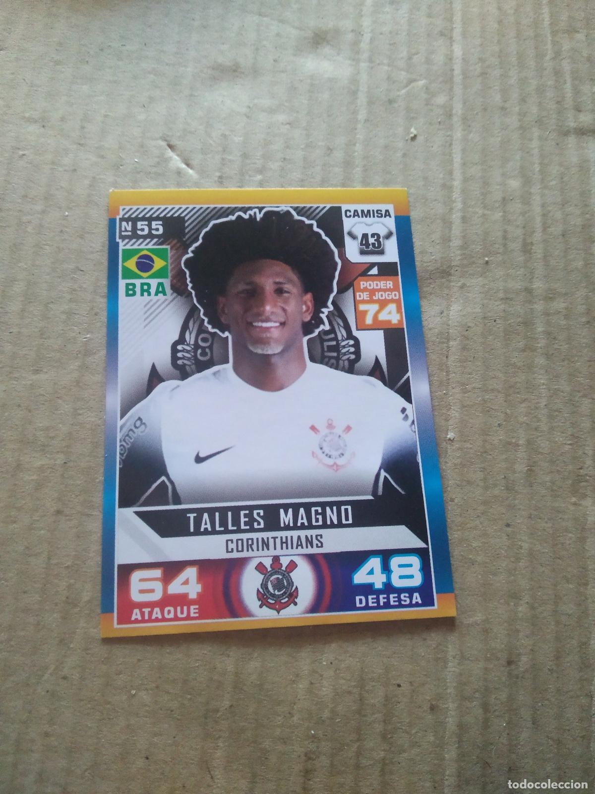 Cromos de f&uacute;tbol: 55 TALLES MAGNO CORINTHIANS CROMO FUTBOL LIGA BRASIL BRASILEIRAO 2025 CARD GAME