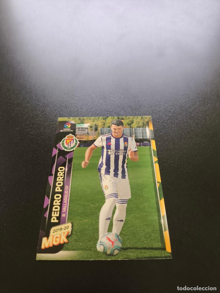 Cromos de f&uacute;tbol: 475 Pedro Porro VALLADOLID NUEVO FICHAJE PANINI LIGA MECRACRACKS MGK 2019 2020 19 20 NO ESTE