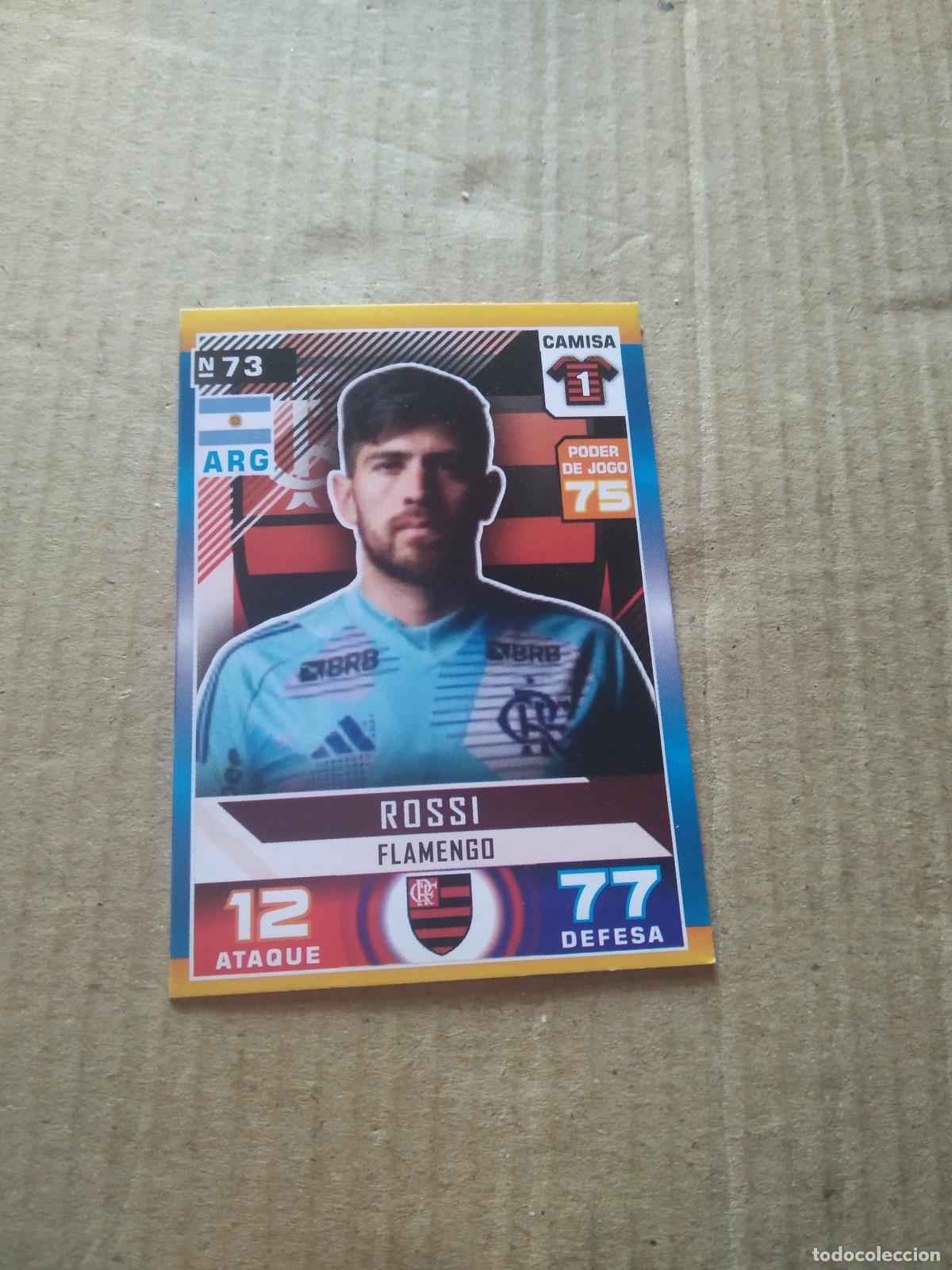 Cromos de f&uacute;tbol: 73 ROSSI FLAMENGO CROMO FUTBOL LIGA BRASIL BRASILEIRAO 2025 CARD GAME