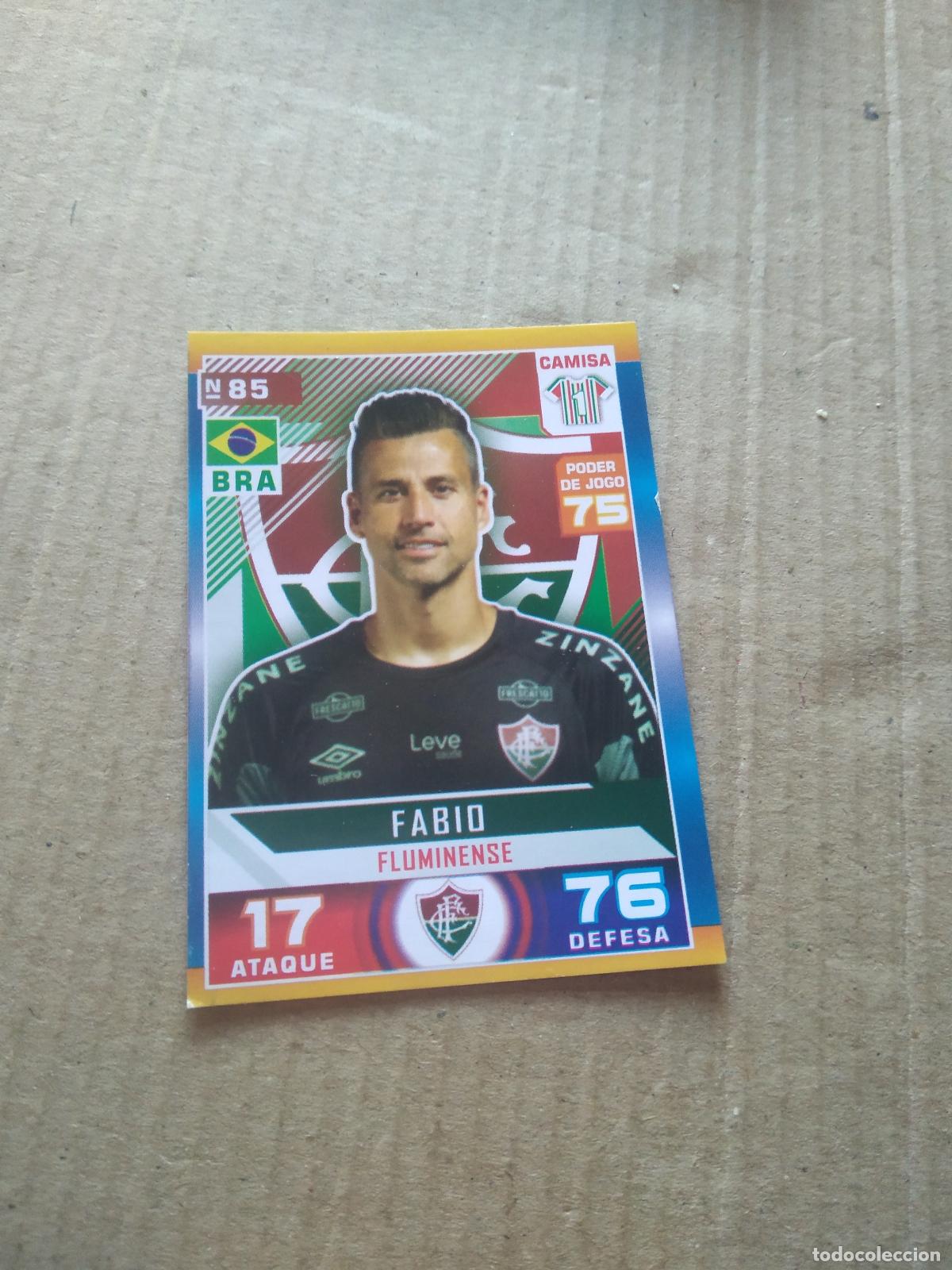 Cromos de f&uacute;tbol: 85 FABIO FLUMINENSE CROMO FUTBOL LIGA BRASIL BRASILEIRAO 2025 CARD GAME