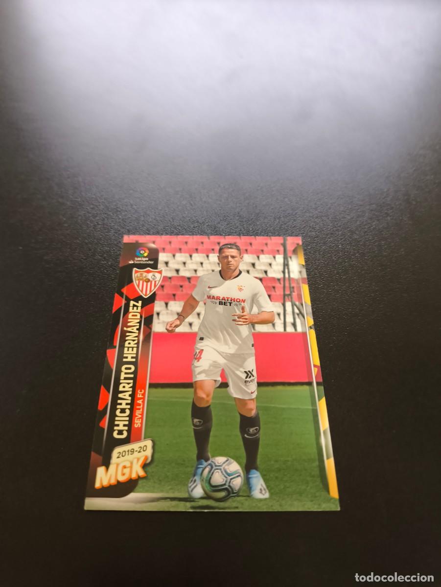 Figurine di Calcio: 480 Javier Hern&aacute;ndez SEVILLA NUEVO FICHAJE PANINI LIGA MECRACRACKS MGK 2019 2020 19 20 NO ESTE
