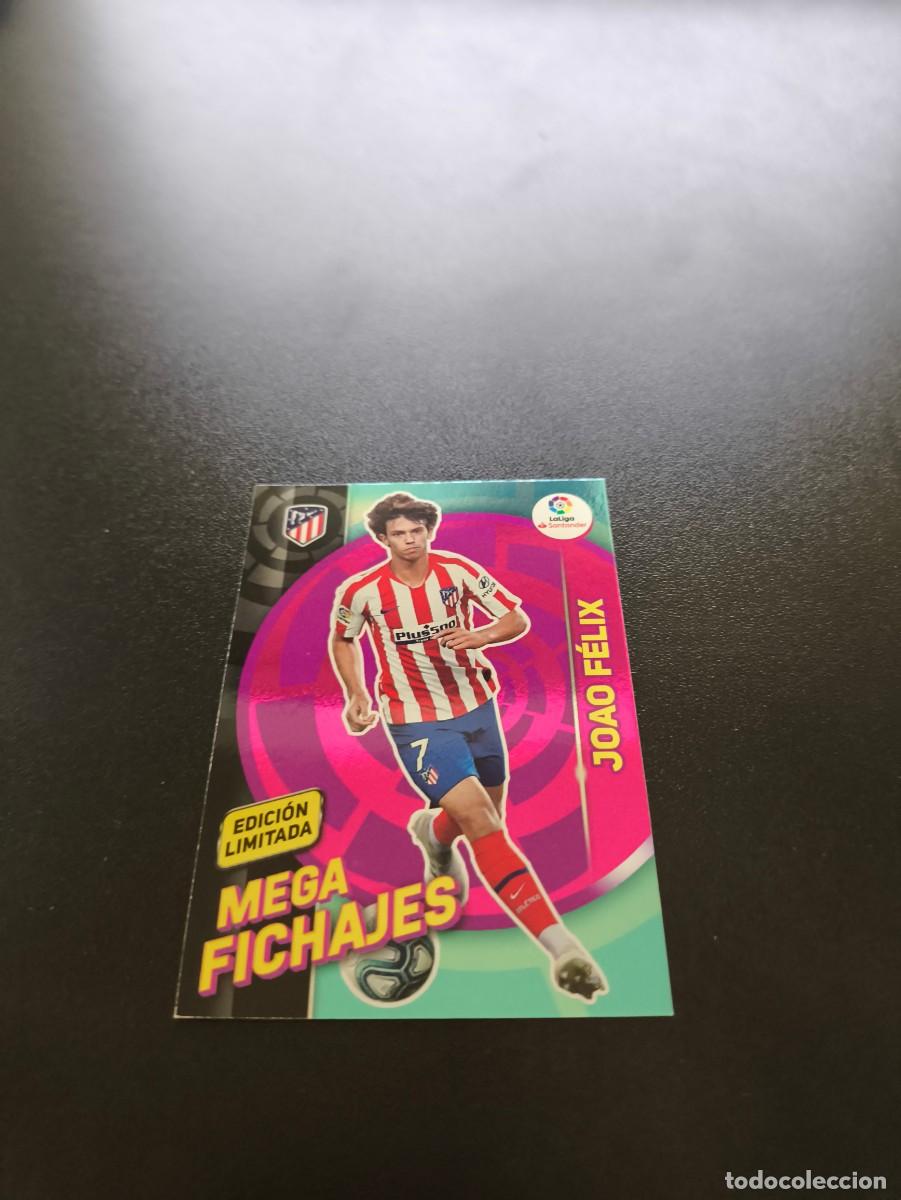 Cromos de f&uacute;tbol: JOAO FELIX ATLETICO MADRID MEGA FICHAJE LIMITADA PANINI LIGA MECRACRACKS MGK 2019 2020 19 20 NO ESTE