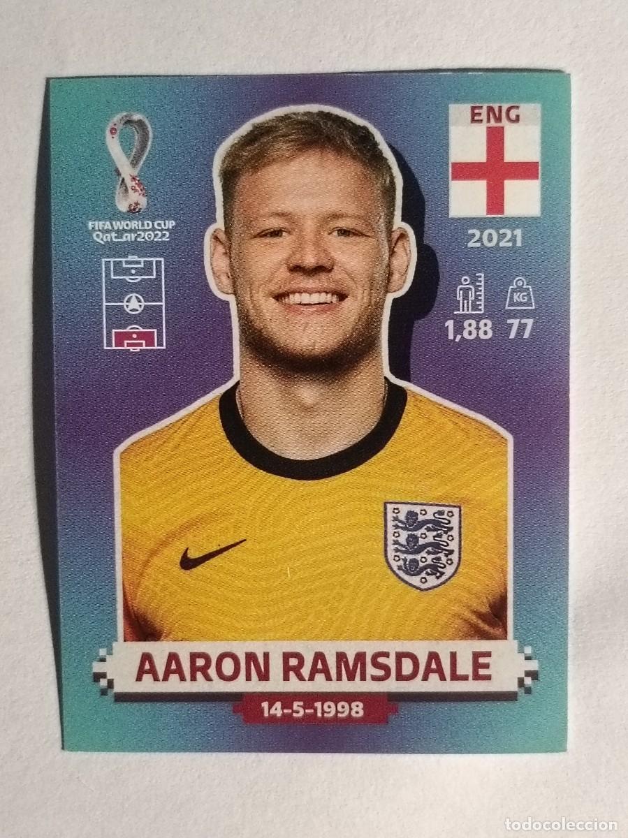Cromos de f&uacute;tbol: #ENG 4 AARON RAMSDALE (INGLATERRA) MUNDIAL QATAR 2022 PANINI
