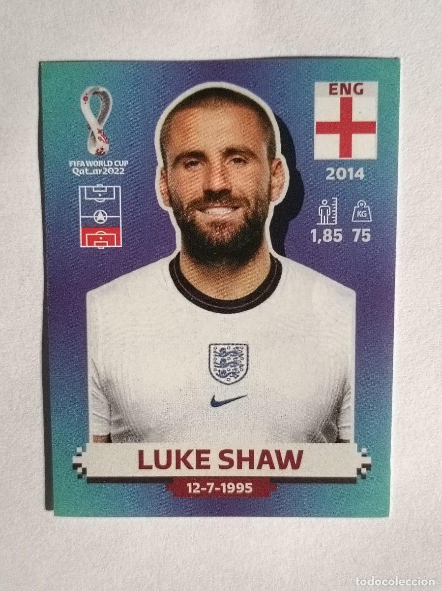 Cromos de f&uacute;tbol: #ENG 8 LUKE SHAW (INGLATERRA) MUNDIAL QATAR 2022 PANINI