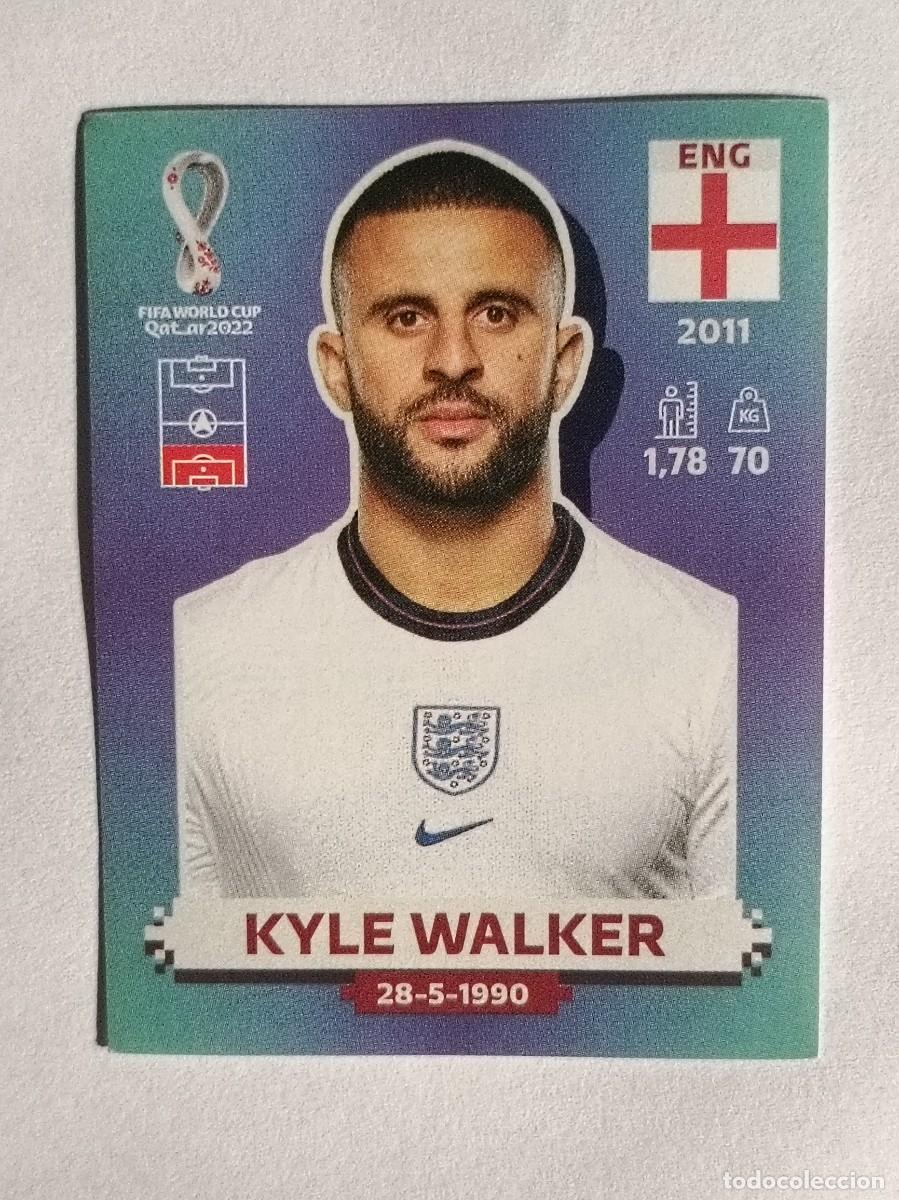 Cromos de f&uacute;tbol: #ENG 10 KYLE WALKER (INGLATERRA) MUNDIAL QATAR 2022 PANINI