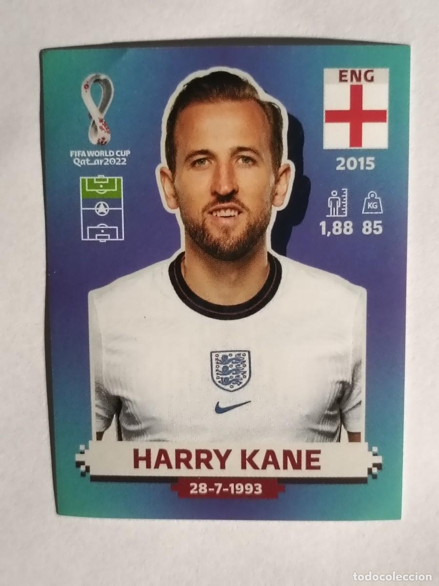 Cromos de f&uacute;tbol: #ENG 18 HARRY KANE (INGLATERRA) MUNDIAL QATAR 2022 PANINI