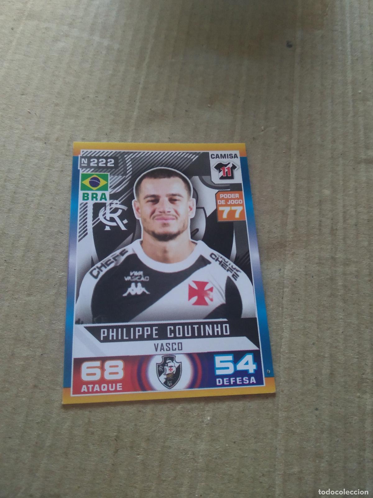 Cromos de f&uacute;tbol: 222 COUTINHO VASCO DA GAMA CROMO FUTBOL LIGA BRASIL BRASILEIRAO 2025 CARD GAME