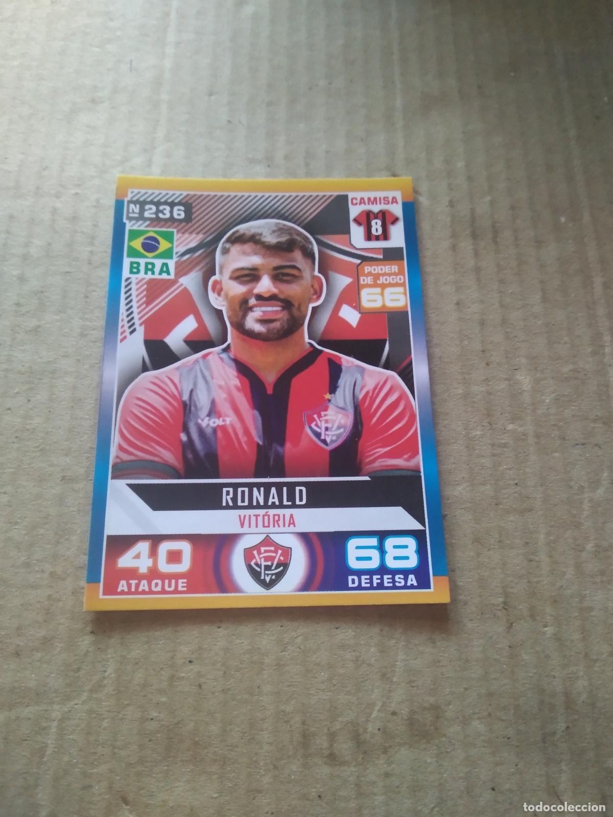 Cromos de f&uacute;tbol: 236 RONALD VITORIA CROMO FUTBOL LIGA BRASIL BRASILEIRAO 2025 CARD GAME