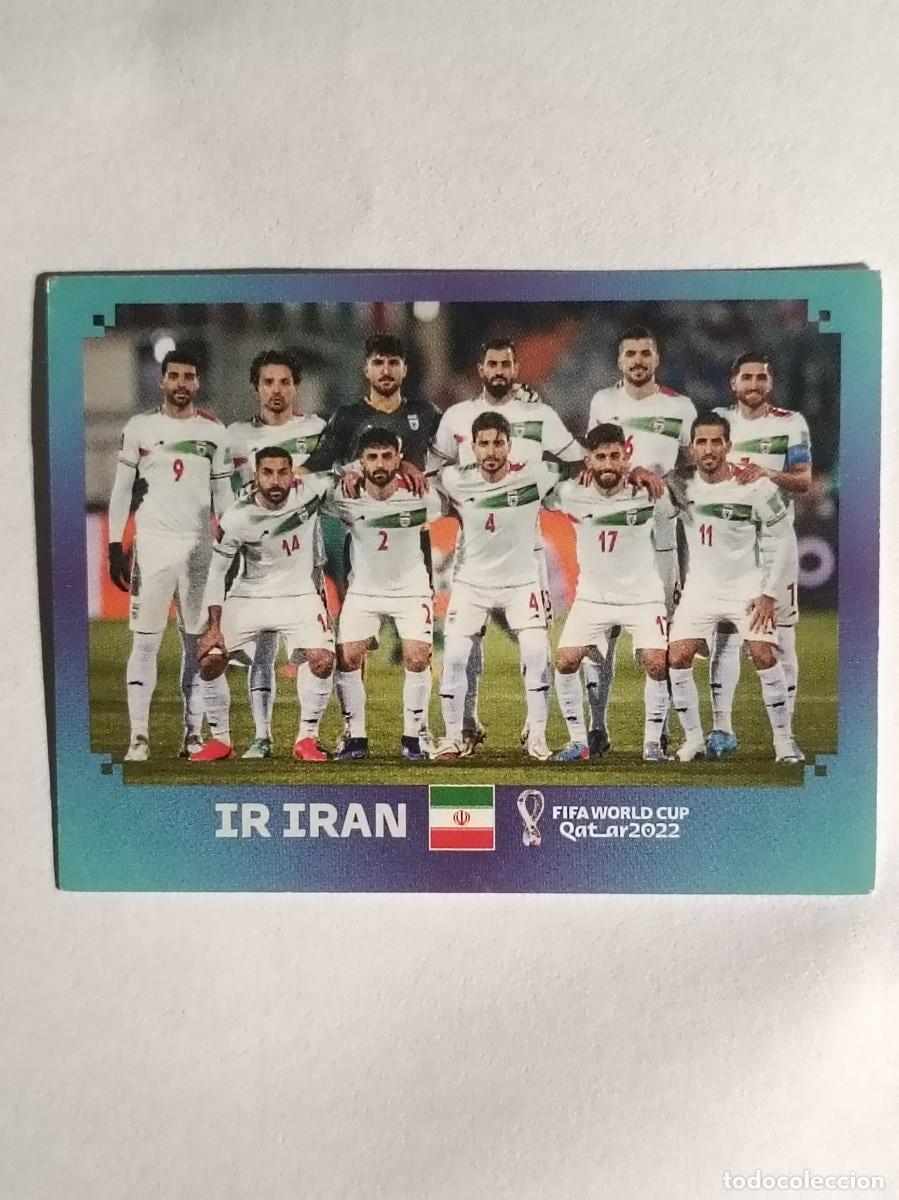 Cromos de f&uacute;tbol: #IRN 1 EQUIPO (IRAN) MUNDIAL QATAR 2022 PANINI