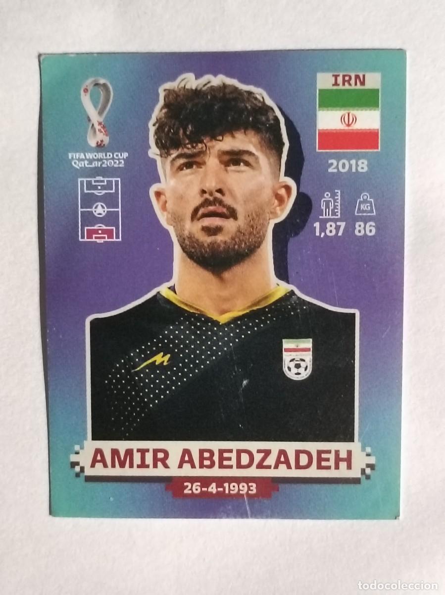 Cromos de f&uacute;tbol: #IRN 3 AMIR ABEDZADEH (IRAN) MUNDIAL QATAR 2022 PANINI