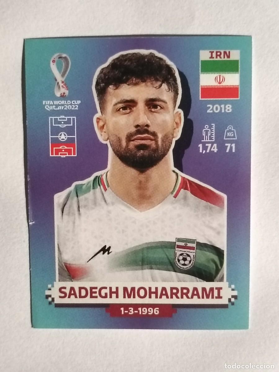 Cromos de f&uacute;tbol: #IRN 10 SADEGH MOHARRAMI (IRAN) MUNDIAL QATAR 2022 PANINI
