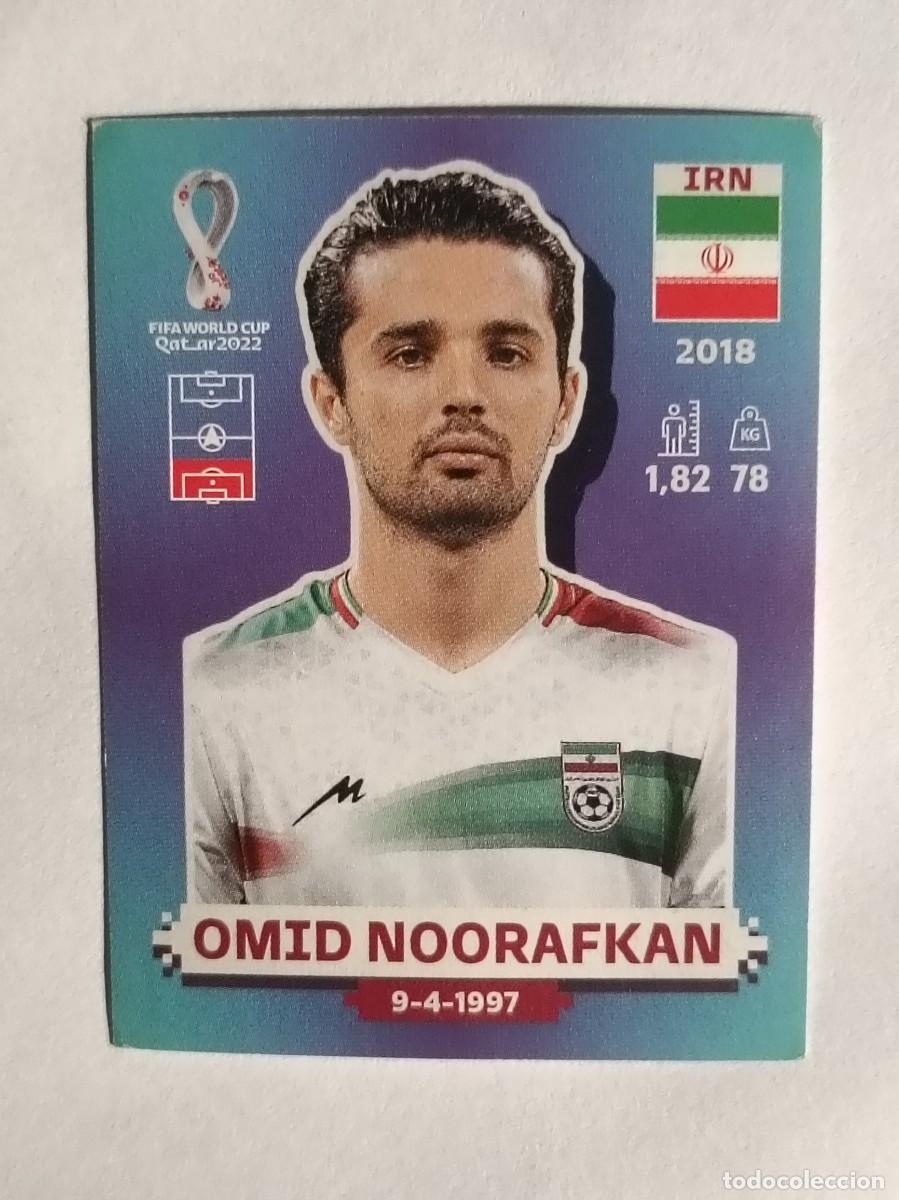 Cromos de f&uacute;tbol: #IRN 11 OMID NOORAFKAN (IRAN) MUNDIAL QATAR 2022 PANINI