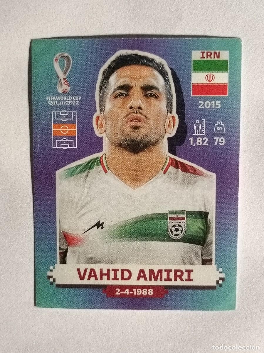 Cromos de f&uacute;tbol: #IRN 12 VAHID AMIRI (IRAN) MUNDIAL QATAR 2022 PANINI