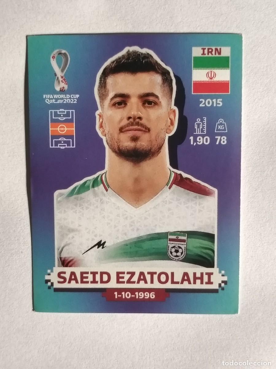 Cromos de f&uacute;tbol: #IRN 13 SAEID EZATOLAHI (IRAN) MUNDIAL QATAR 2022 PANINI