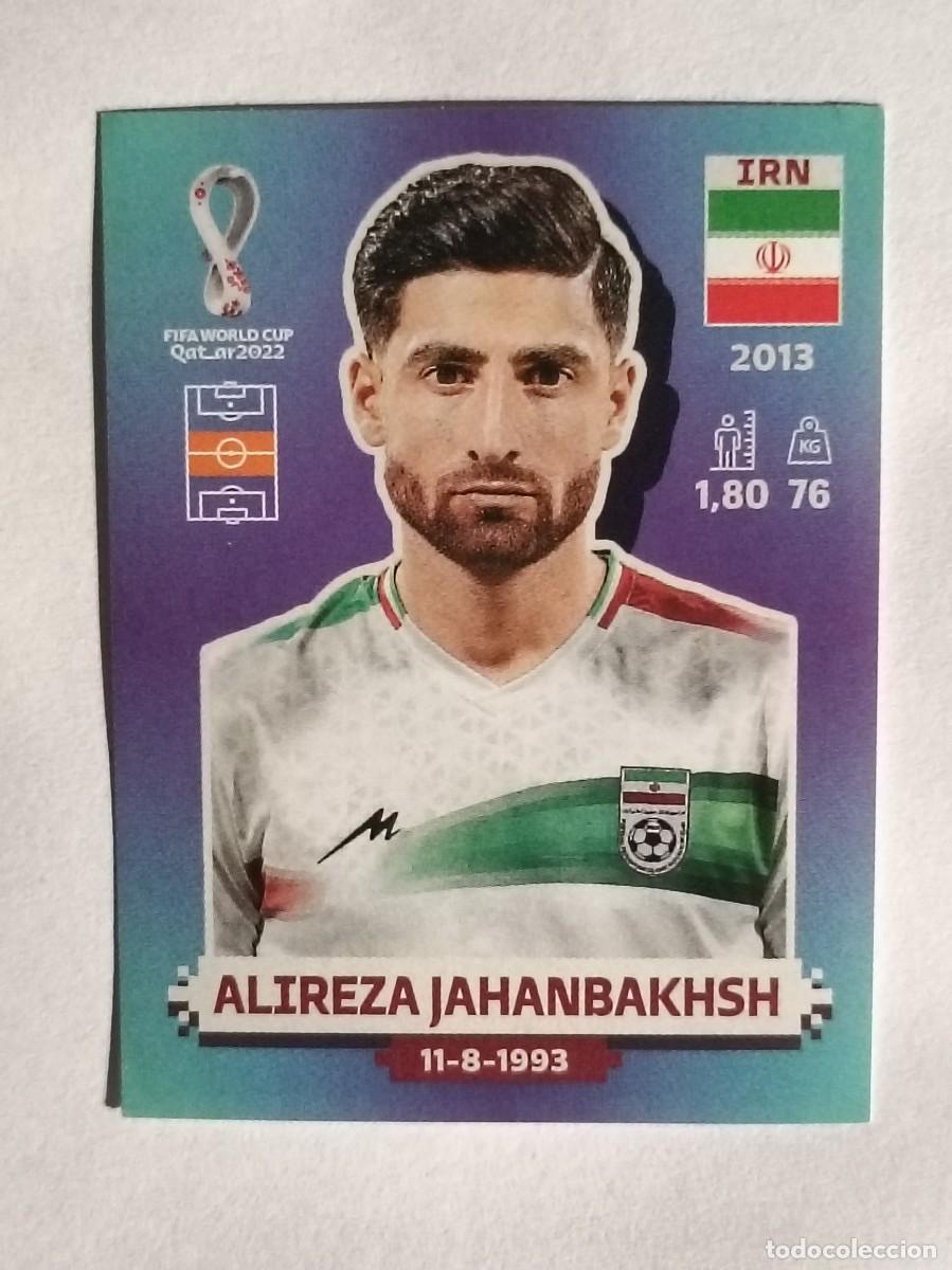 Cromos de f&uacute;tbol: #IRN 15 ALIREZA JAHANBAKHSH (IRAN) MUNDIAL QATAR 2022 PANINI